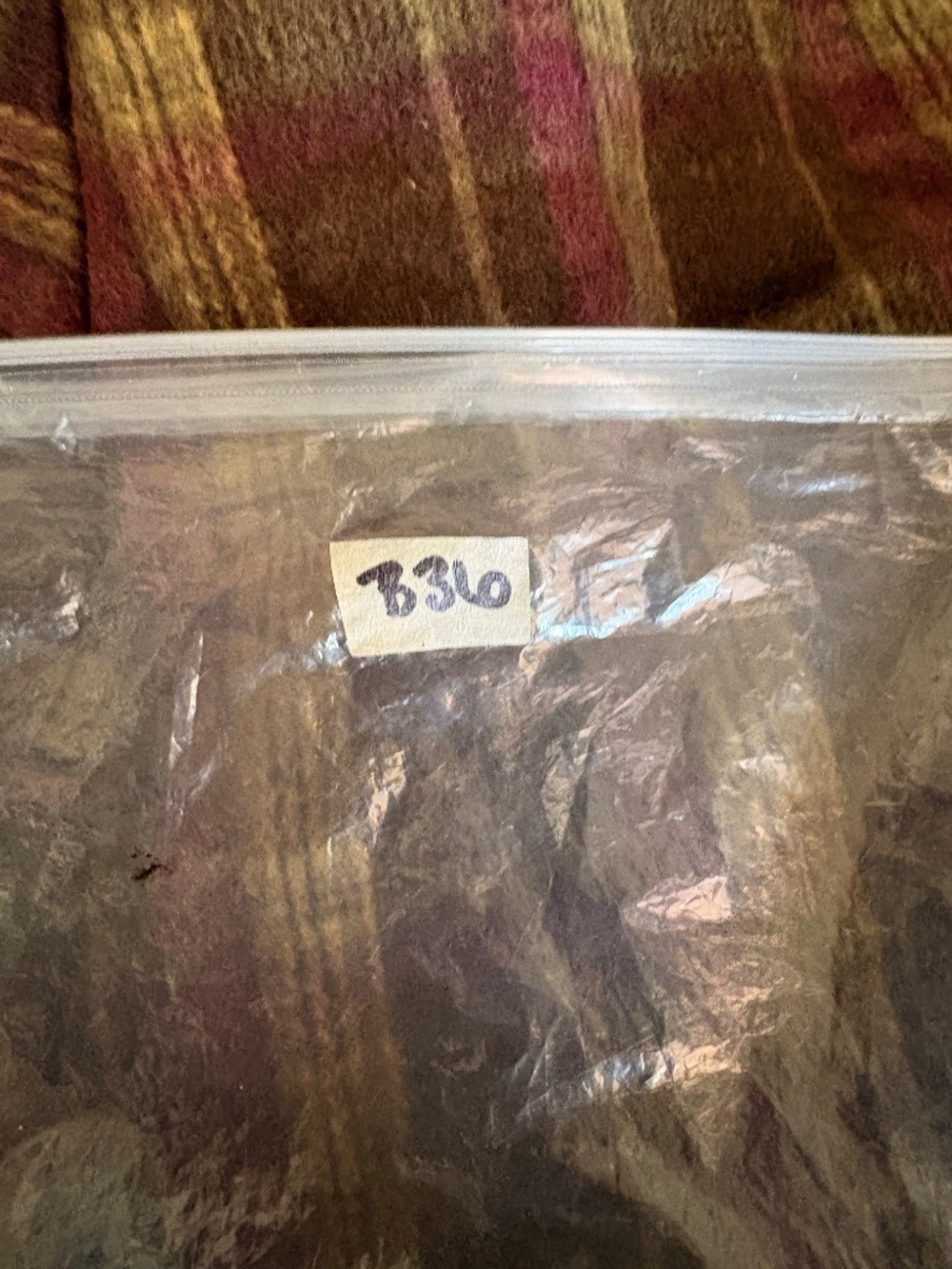 NWOT Oversized Tote Bag Brown Check - Picture 6 of 6